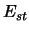 $ E_{st}$